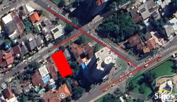 Terreno com construção no bairro Ouro Branco 