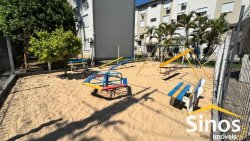 Apartamento térreo com 02 dormitórios para locação no bairro Canudos  