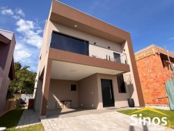 Sobrado novo com 02 suítes no condomínio Mirante do Vale   