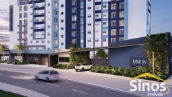 Apartamentos com 02 dormitórios no Residencial Vision Square 