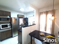 Apartamento térreo com 02 dormitórios no Residencial Porto dos Sinos  
