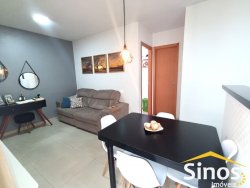 Apartamento térreo com 02 dormitórios no Residencial Porto dos Sinos  