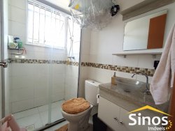 Apartamento térreo com 02 dormitórios no Residencial Porto dos Sinos  