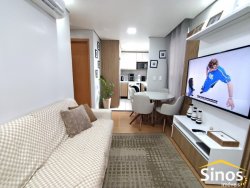 Apartamento com 02 dormitórios no Condomínio Porto Baden 