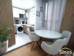 Apartamento com 02 dormitórios no Condomínio Porto Baden 