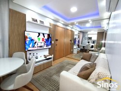 Apartamento com 02 dormitórios no Condomínio Porto Baden 