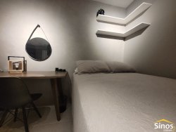 Studio mobiliado para locação no Residencial Orion 
