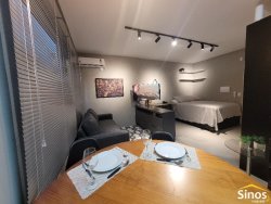 Studio mobiliado para locação no Residencial Orion 