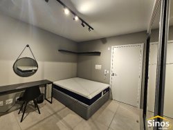 Studio mobiliado para locação no Residencial Orion   
