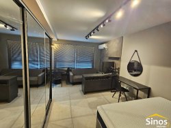Studio mobiliado para locação no Residencial Orion   