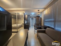 Studio mobiliado para locação no Residencial Orion   
