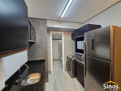 Studio mobiliado para locação no Residencial Orion   