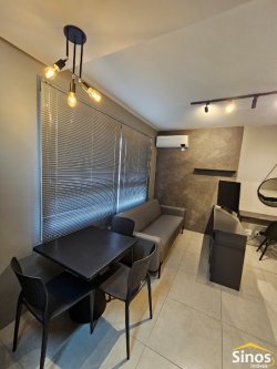 Studio mobiliado para locação no Residencial Orion   