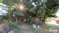 Terreno com casa antiga no bairro Canudos 