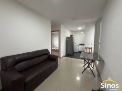 Apartamento com 02 dormitórios no Residencial Porto Baden  