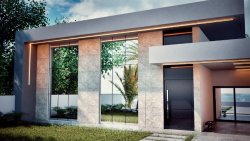 Casa de alto padrão com 04 suítes em Lomba Grande 