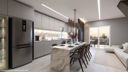 Apartamentos com 03 e 02 dormitórios no Residencial Piazza Libertà 