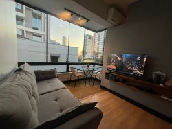 Apartamento mobiliado no Condomínio Jardim Juliana 