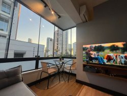 Apartamento mobiliado no Condomínio Jardim Juliana 