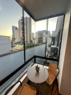 Apartamento mobiliado no Condomínio Jardim Juliana 