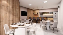 Casa em condomínio com 03 dormitórios com suíte Di Lucca Residêncial 