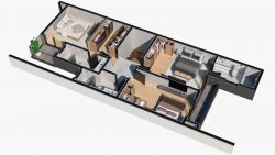 Casa em condomínio com 03 dormitórios com suíte Di Lucca Residêncial 