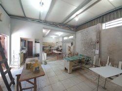 Terreno com peça comercial e residencial no bairro Feitoria 