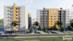 Apartamento com 02 dormitórios no Residencial Carolina