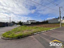 Terreno de esquina com 413m² na Chácara Hamburguesa
