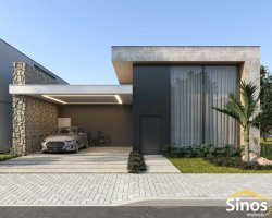 Casa de alto padrão com 03 dormitórios no Residencial Minuano