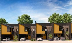 Casas com 02 e 03 dormitórios no Condomínio Casas Nilo 